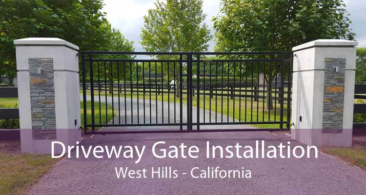 Driveway Gate Installation West Hills - California