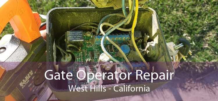 Gate Operator Repair West Hills - California